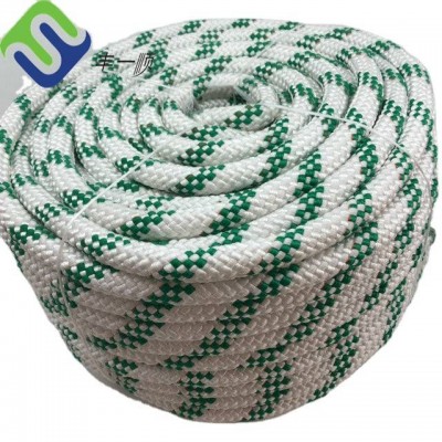 Outdoor Braided Static Climbing Fire Rescue Safety Rope 10mm