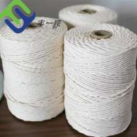 3mm thin twine 3 strand twist cotton rope for macrame