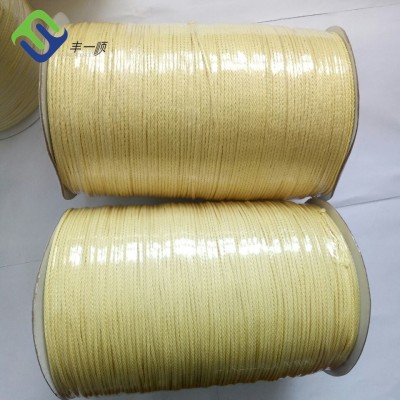 2mm 3 Strand Aramid Rope with Strong Abrasive Resistance